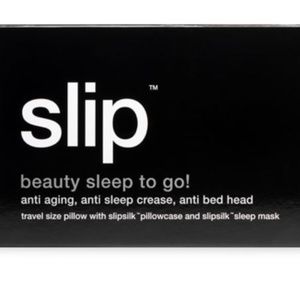 NIB Revolutionary SLIP Beauty Sleep Silk Travel Set: Pillow + Mask